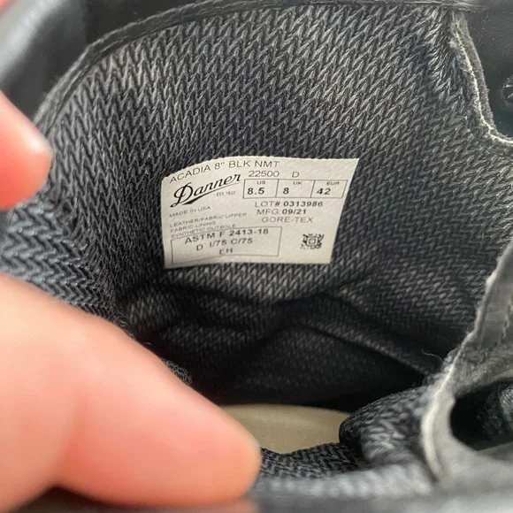 Danner Men's Acadia 8" Boots | Size 8.5 - Picture 3 of 7